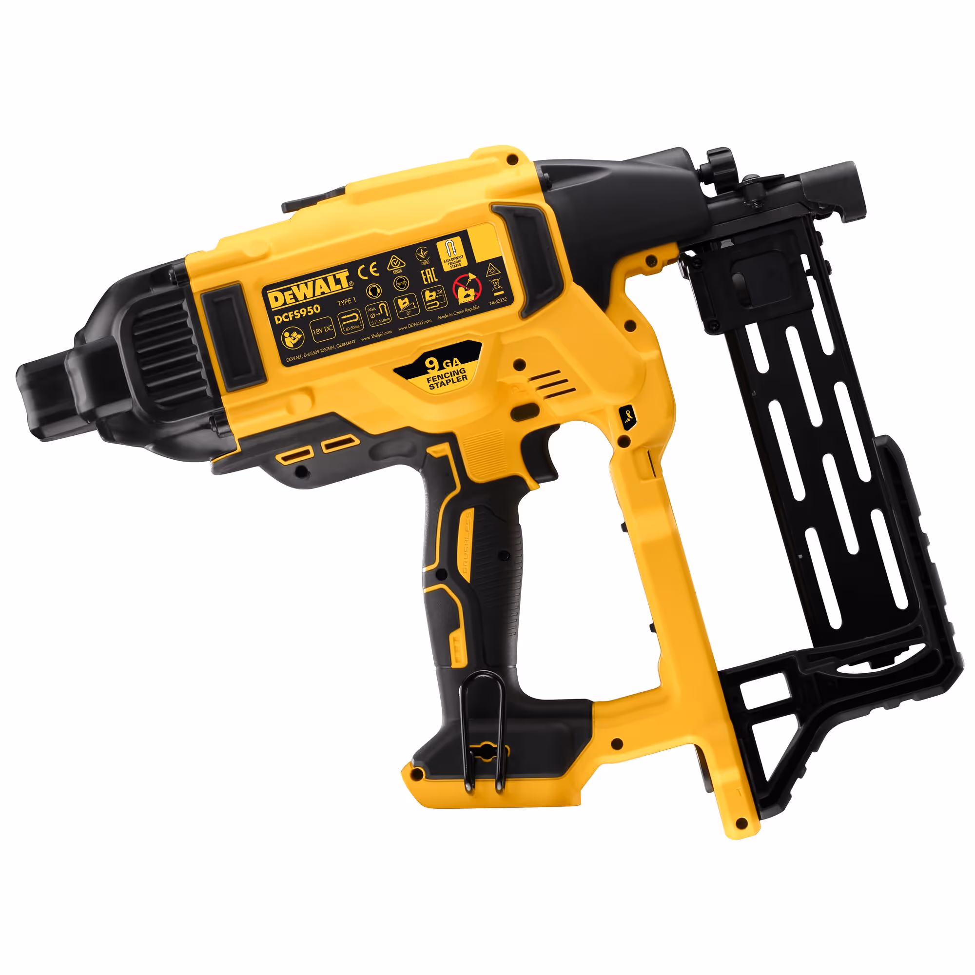 Agrafeuse pour clôture XR 18V Brushless Sans batterie ni chargeur