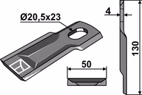 Agram | Couteau rotatif
