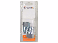 Agripak 1 pc. Sparex Push-pull coupleur Mâle 1/2'' Taille du corps x 1/2'' BSP Filetage femelle