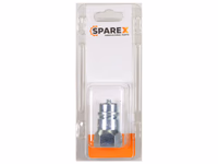 Agripak 1 pc. Sparex Push-pull coupleur Mâle 1/2'' Taille du corps x 3/4'' UNF Filetage femelle - ref 1272270C2