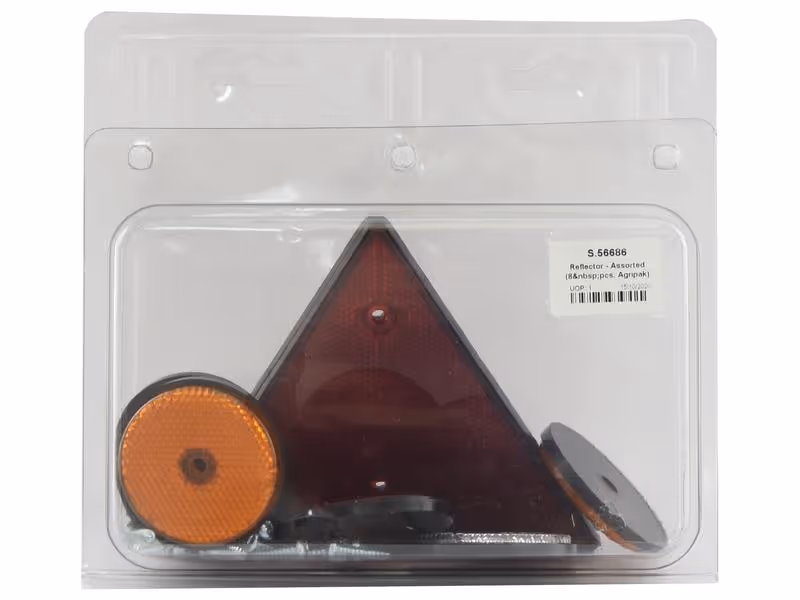 Agripak 10 pièces Assortiment de catadioptres