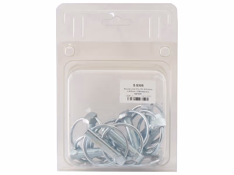Agripak 10 pièces Goupille clip, 10.5mm x 44.5mm
