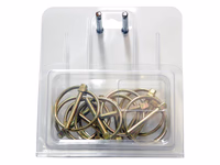 Agripak 10 pièces Goupille clip, 4.5mm x 35mm