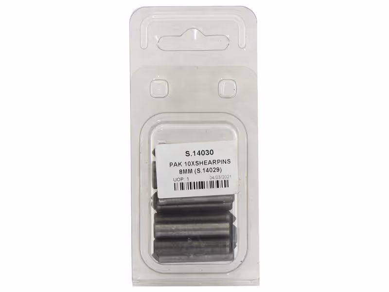 Agripak 10 pièces goupilles M8