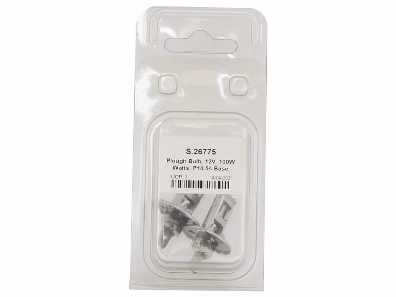 Agripak 2 pièces Ampoule 12V, 100W, P14.5s
