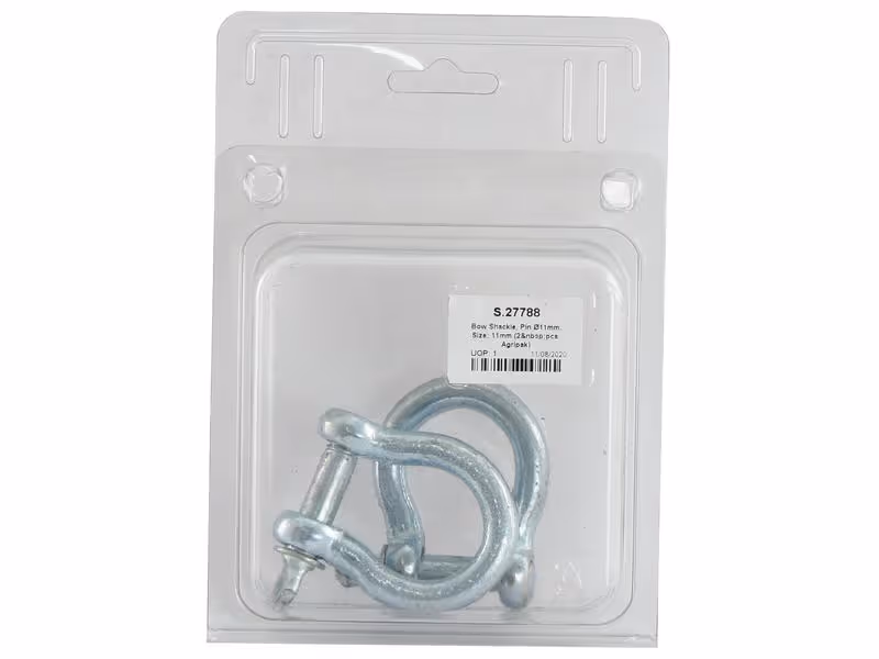 Agripak 2 pièces Manilles lyre vis 11mm
