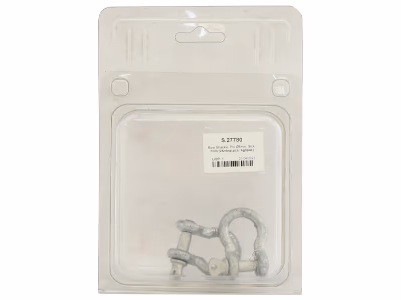 Agripak 2 pièces Manilles lyre vis 7mm