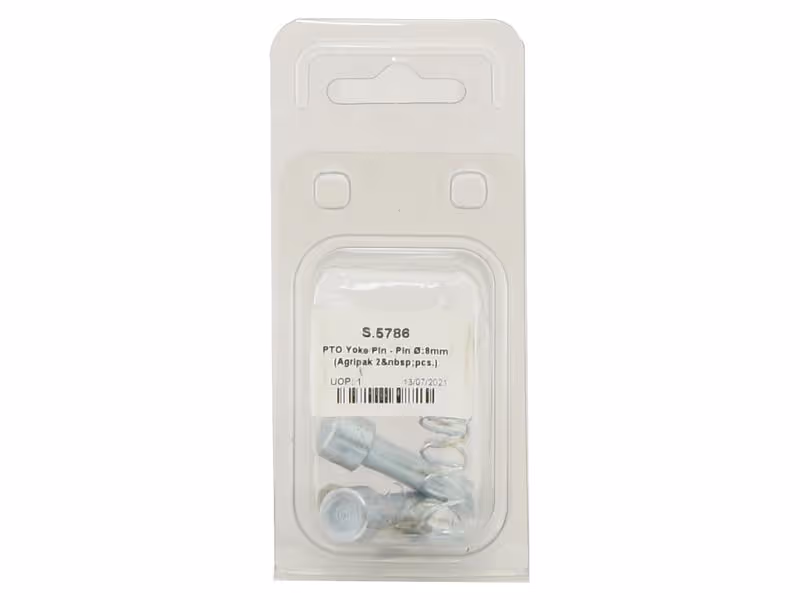 Agripak 2 pièces Verrous Mâchoire 8mm