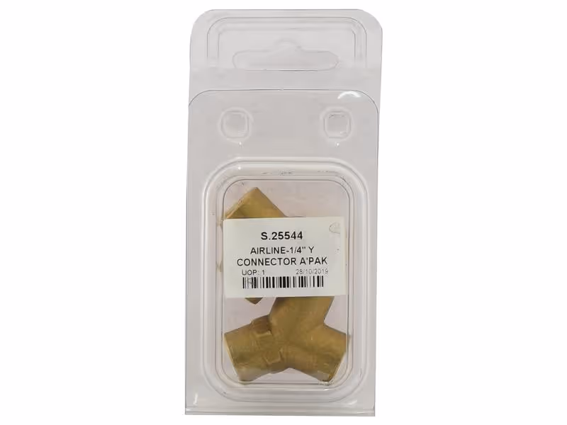 Agripak 2 pièces Y Connector Filetage femelle 1/4'' BSP