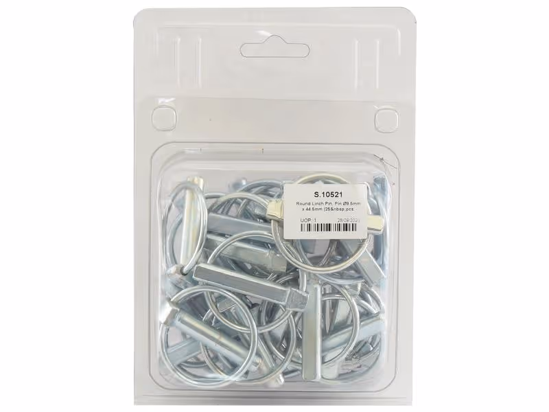 Agripak 25 pièces Goupille clip, 9.5mm x 44.5mm