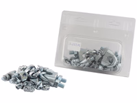 Agripak 25 pièces Serre-câble 3 - 19mm (1/8 - 3/4'')