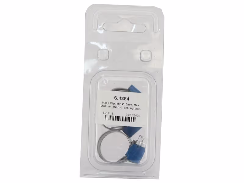 Agripak 4 pièces Collier de serrage, 12 - 22mm