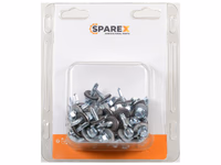 Agripak 50 pièces Vis autotaraudeuse 5.5x20