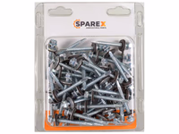 Agripak 50 pièces Vis autotaraudeuse 5.5x50