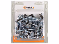 Agripak 50 pièces Vis autotaraudeuse 5.5x70