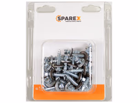Agripak 50 pièces Vis autotaraudeuse 6.3x32