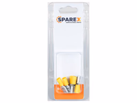 Agripak 6 pièces Cosses, (jaunes) Femelle, 9.5mm