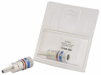 Agripak coupleur à queue cannelée - tuyau 8mm