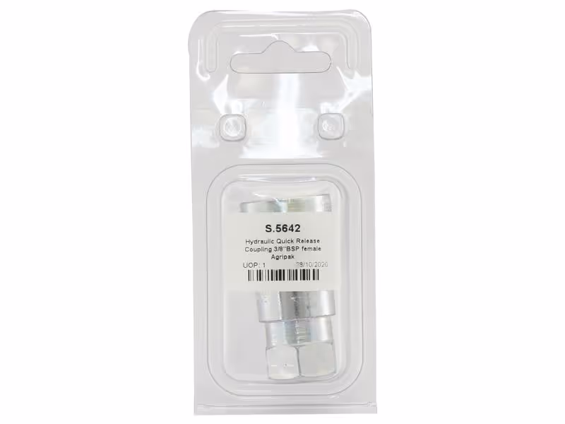 Agripak Coupleur clapet F 3/8'' Taille du corps x 3/8'' Femelle