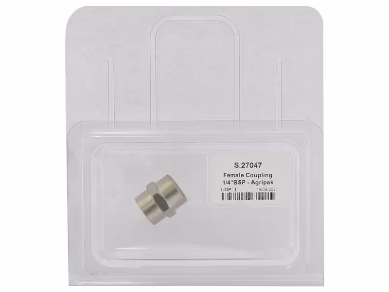 Agripak manchon femelle/femelle 1/4''BSP
