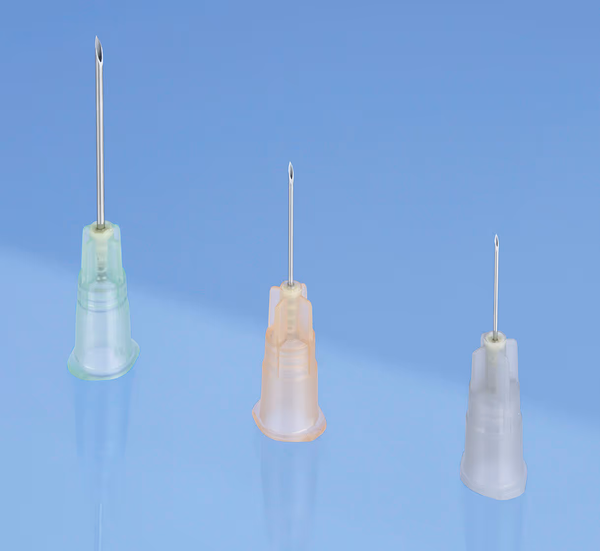 Aiguilles à usage unique Fine 0,6x25mm (23G x 1) par 100