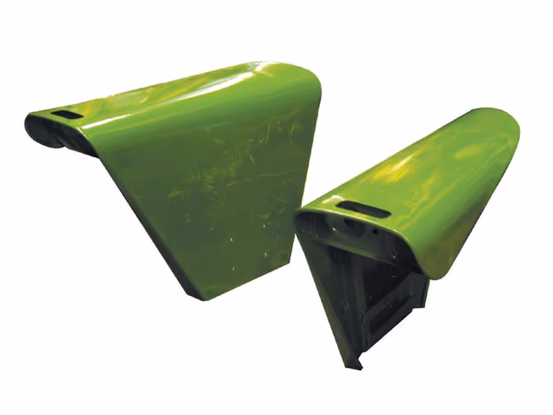 Aile courbée - Gauche - adaptable sur tracteurs John-Deere - ref AR48873