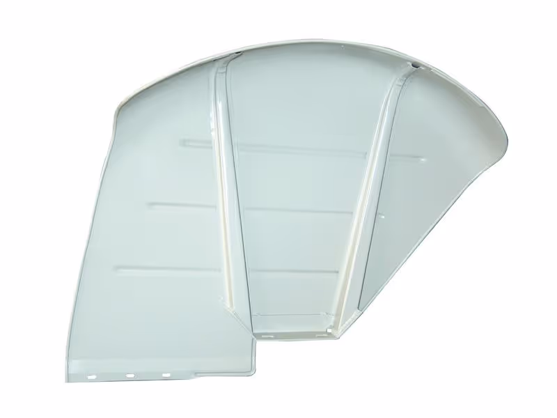 Aile courbée - Gauche - adaptable sur tracteurs Ford - ref C5NN16313BH