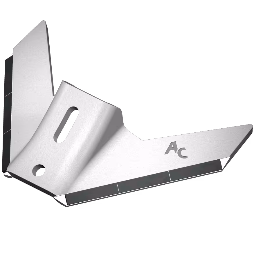 Aileron dechaumeur 300 mm Agricarb Monobloc Solberg Carbure
