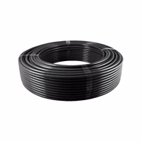 Airwash Tuyau semi-rigide eau noir 8mmx100m