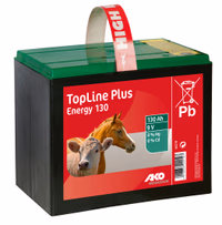 AKO Pile carbone et zinc 130Ah, 9V, TopLine Plus Energy