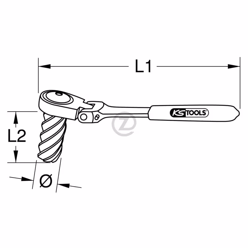 Alésoir ABS camion Ø18x45 mm, Ø 18 x 45 mm