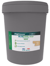 ALGICOOL ROOF Rouge tuile claire 15 L - Peinture anti-chaleur pour toiture