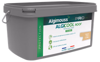 ALGICOOL ROOF Rouge tuile claire 5 L - Peinture anti-chaleur pour toiture
