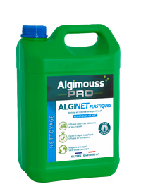 ALGINET PLASTIQUES 5 L - Nettoyant prêt à l'emploi