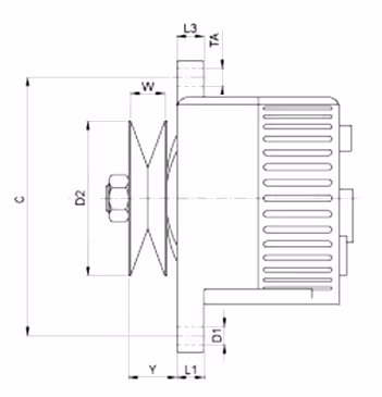 ALTERNATEUR 14V - 33A