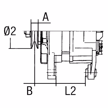 Alternateur 14V 65A