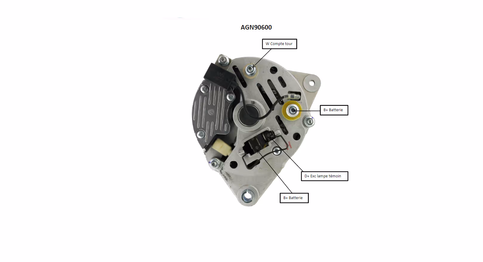 Alternateur 14v 70A
