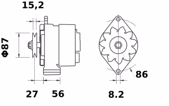 Letrika | Alternateur IA0453
