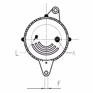 ALTERNATEUR JCB REF 333/G6698