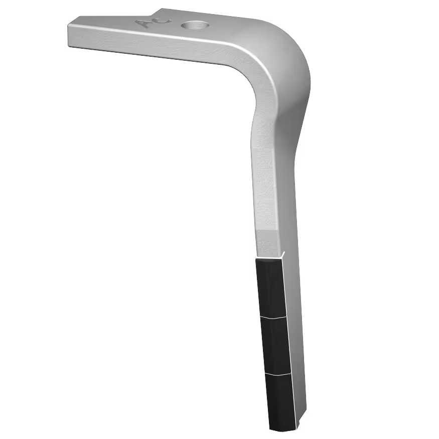 Dent de herse rotative Amazone Droite 954426 Carbure