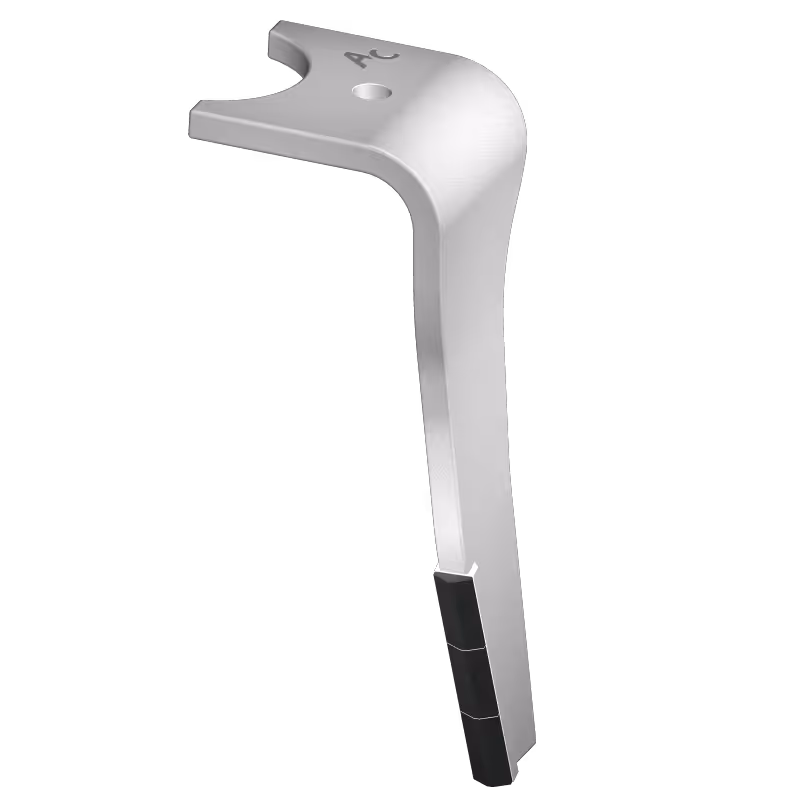 Dent de herse rotative Amazone fuyante Droite 967495 Carbure