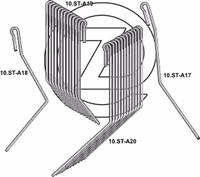 Amazone | Griffes de semoir - Kit - Recouvreur FlexiDoigts III 953928