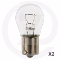 Ampoule 12v - 21/5w culot bay15d (bl. 2 pcs)
