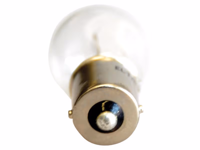 Ampoule (Filament) 24V, 15W, BA15s (Boîte 1 pc.) - Vendu par 10 - ref 212