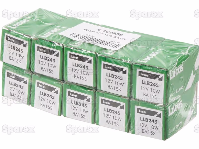 Ampoule (Filament) R10W, 12V, 10W, BA15s (Boîte 1 pc.) - Vendu par 10 - ref LLB245