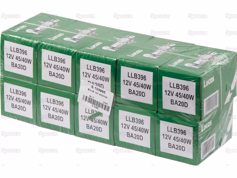 Ampoule (Filament) S2, 12V, 45/40W, BA20d (Boîte 1 pc.) - Vendu par 10 - ref LLB396