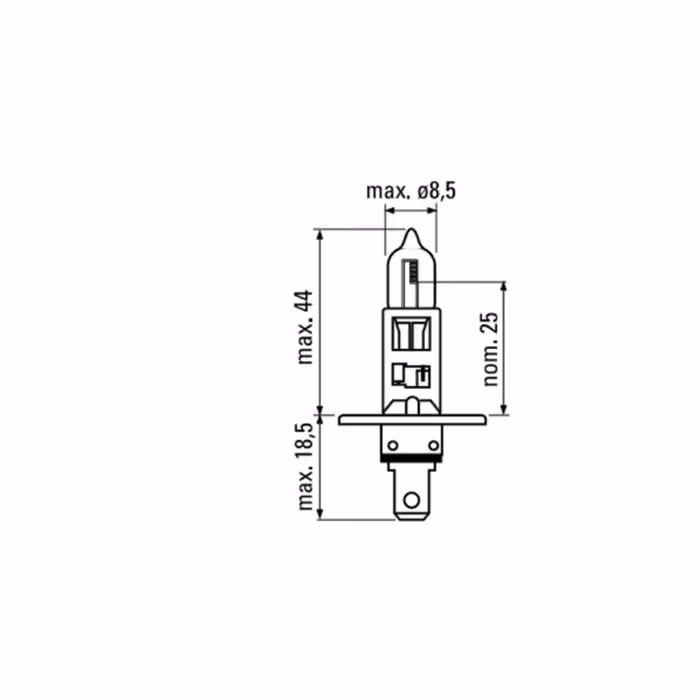 Ampoule h1 55w 12v