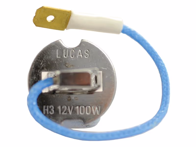 Ampoule (Halogène) H3, 12V, 100W, PK22s (Boîte 1 pc.) - Vendu par 10 - ref LLB483