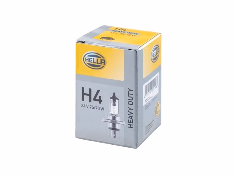 Ampoule (Halogène) H4, 24V, 75/70W, P43t (Boîte 1 pc.) - ref 8GJ002525-251