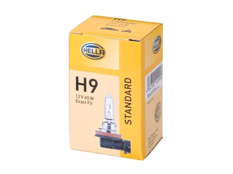 Ampoule (Halogène) H9, 12V, 65W, PGJ19-5 (Boîte 1 pc.) - ref 8GH008357001